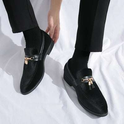 Castellano Velvet Loafers