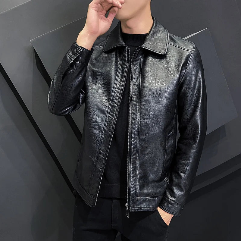 "Corsa Urbana" Leather Jacket
