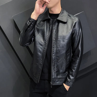 "Corsa Urbana" Leather Jacket