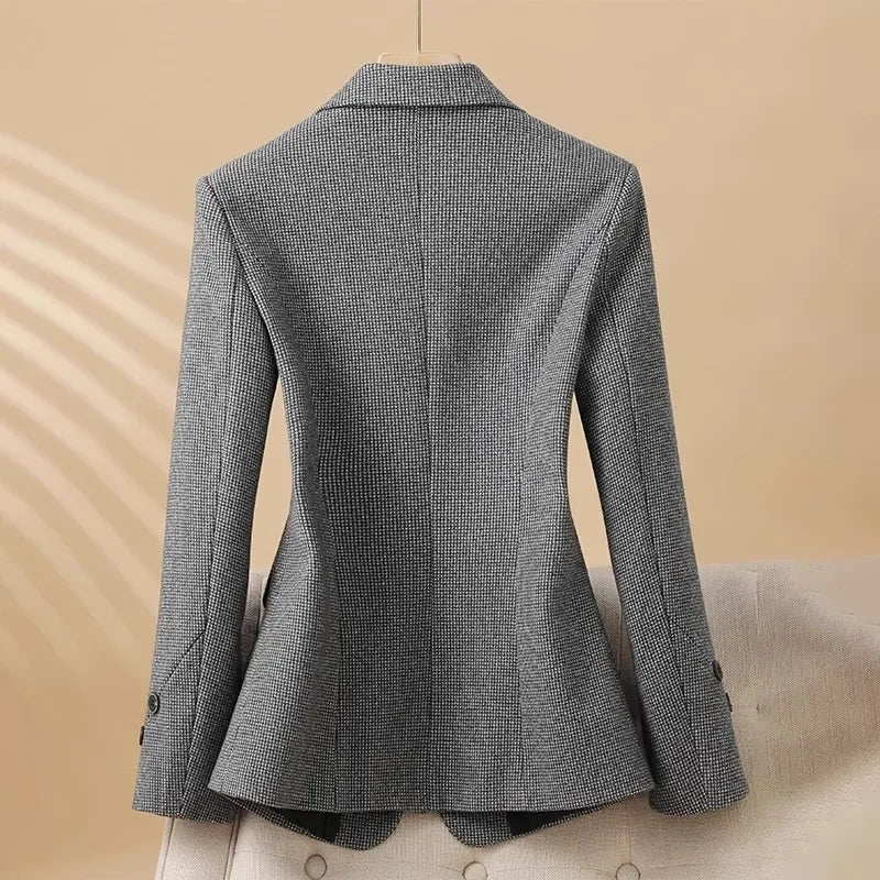 Sabrina One-Button Blazer