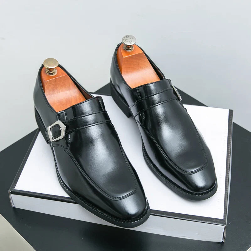 Sergio Titian Leather Loafers Shoes