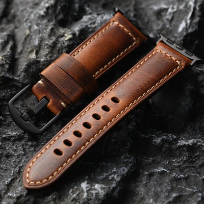 "Momento Perfetto" Vintage Leather Strap