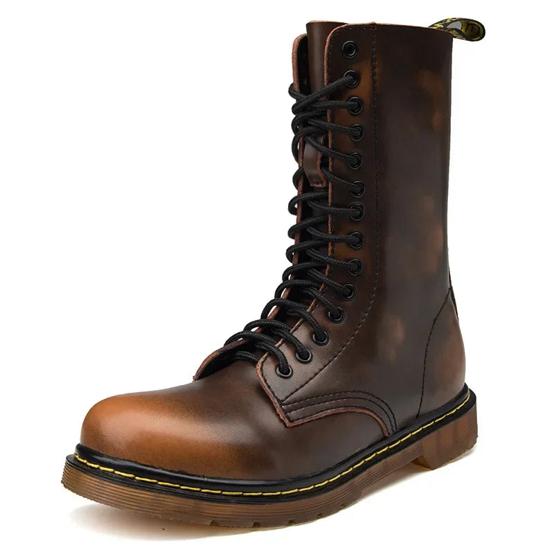 "Francesco" Leather Boots