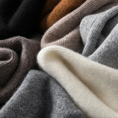 Lusara - Knitted Wool Loose Pants