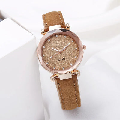 Chic Rhinestone Modern Watch