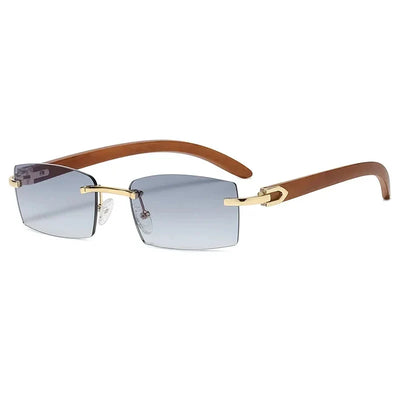 Luxury Vintage Wooden Sunglasses