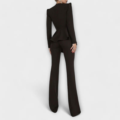 Trendy Two-Piece Blazer Set