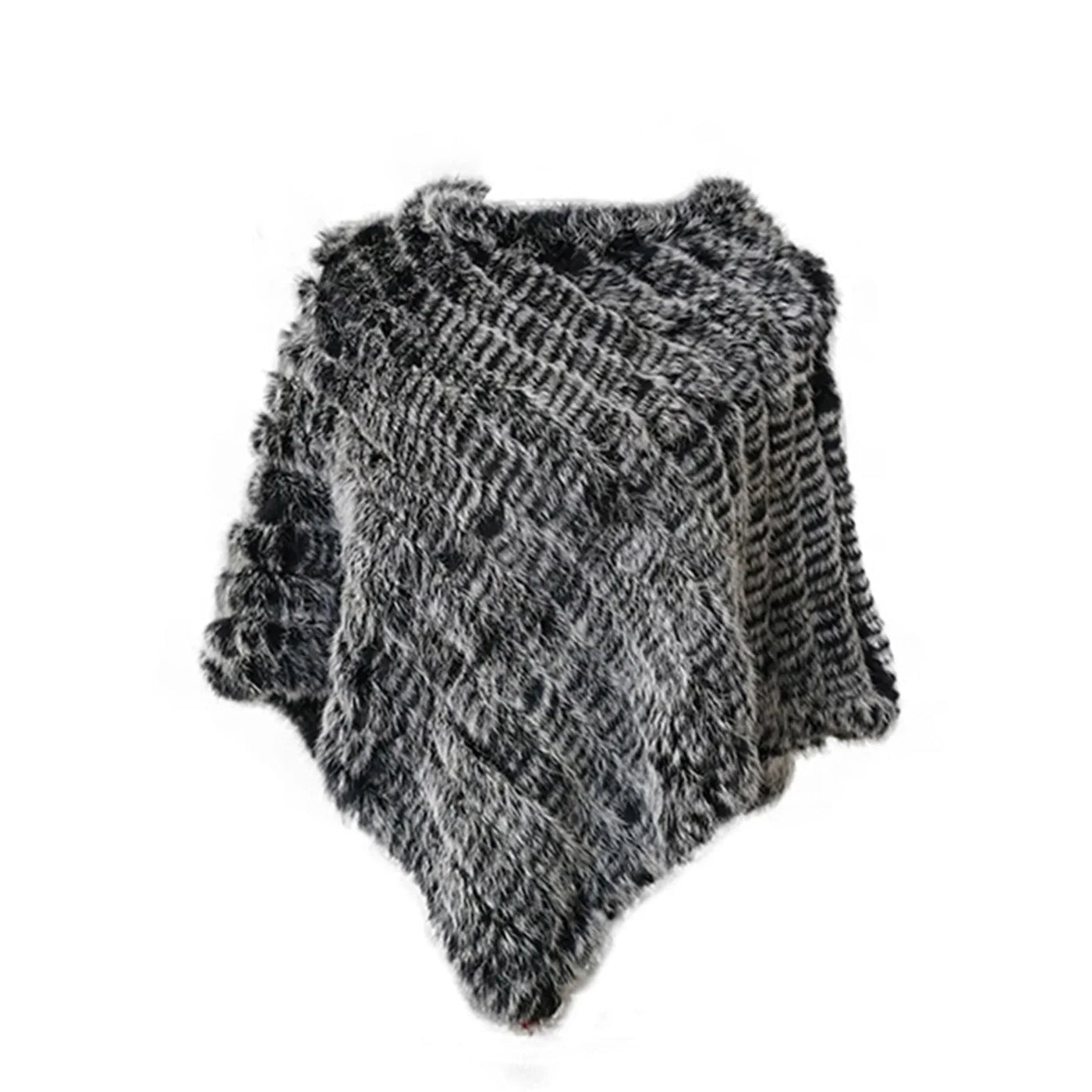 "Isabella" Fur Poncho