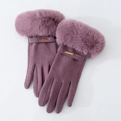 "Esta" Fur Gloves