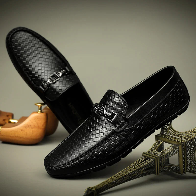 Lorenzo Bellucci Leather Dress Loafers