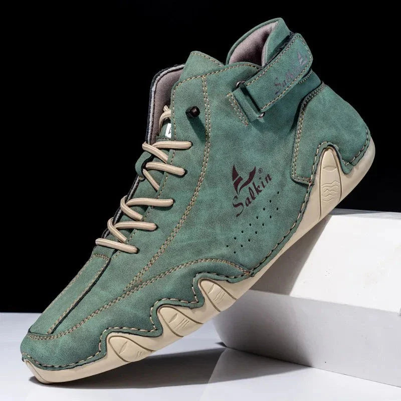 The Salkin™ Classic Genuine Leather Italian Shoes - by Cristian Moretti™