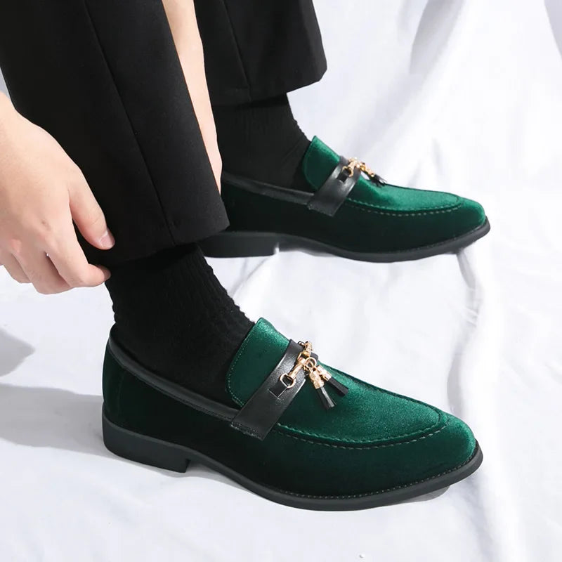 Castellano Velvet Loafers