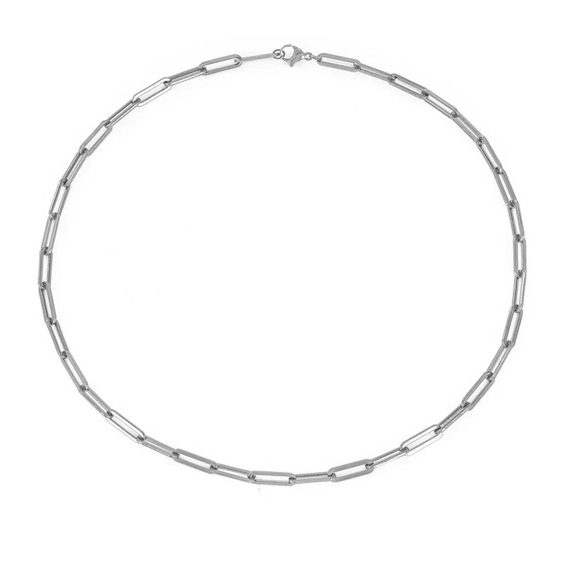 Archen Elegant Chain Necklace | White Gold 14k