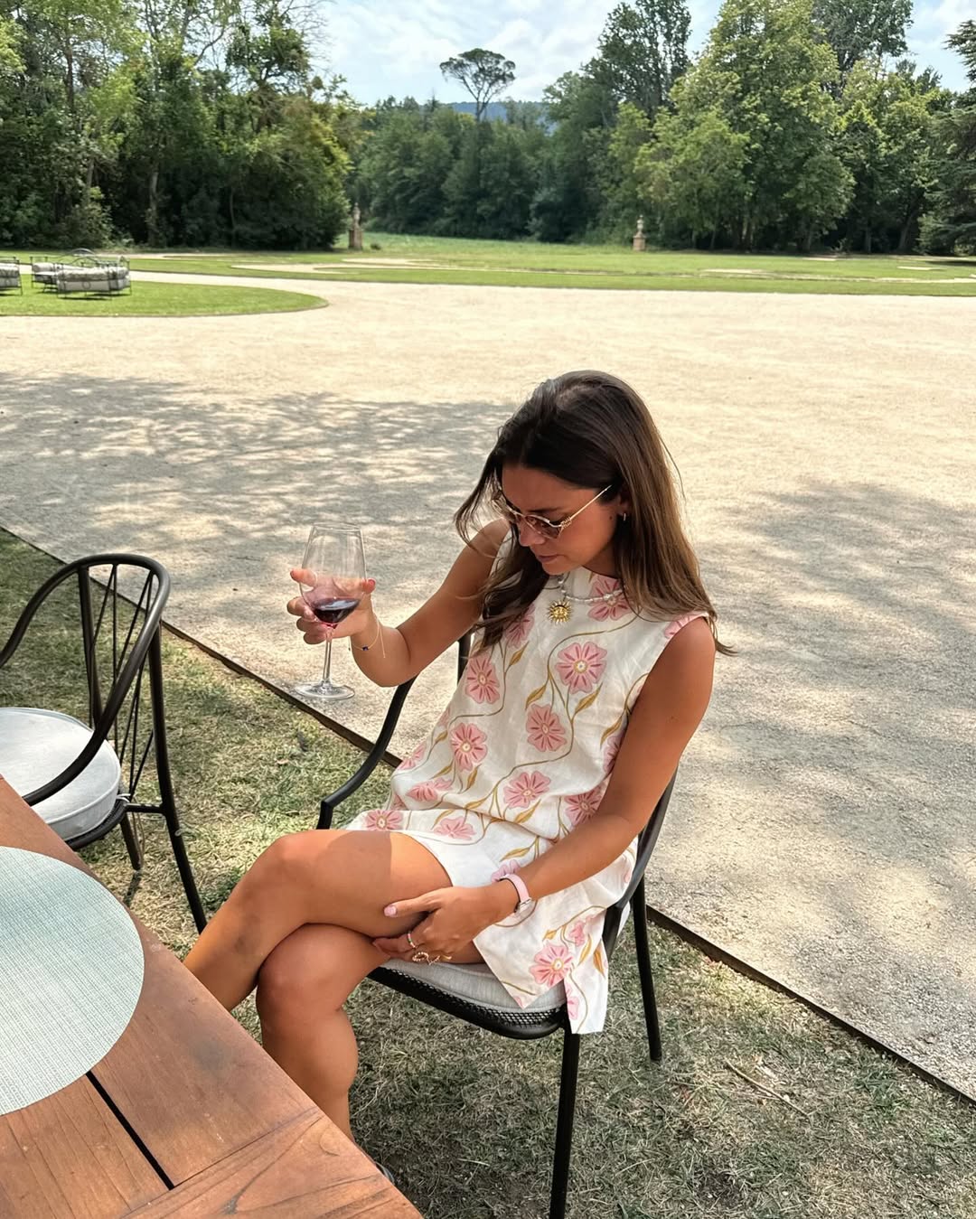 Nicole | Print Sleeveless Short Dress