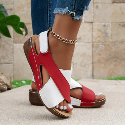"Solara" Crosswalk Sandals