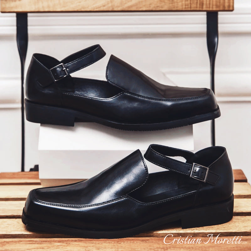 "Sorrento" Buckle Sandals