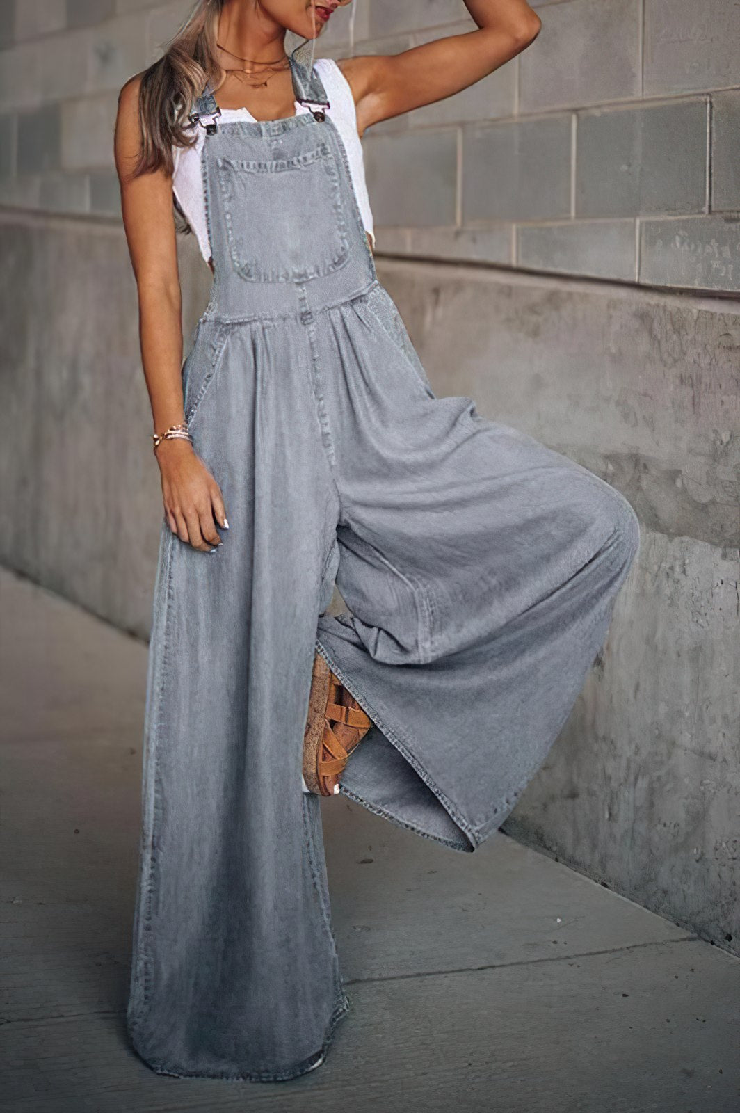 Avencea - Denim Jumpsuit