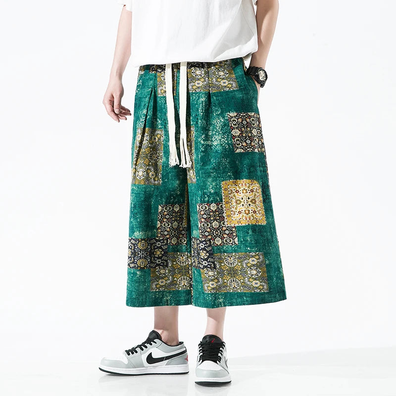 "Takumi Botanico" Wide Leg Pants
