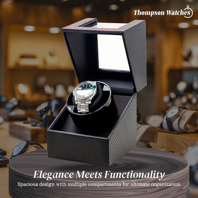 William | Single Automatic Clear Display Watch Winder