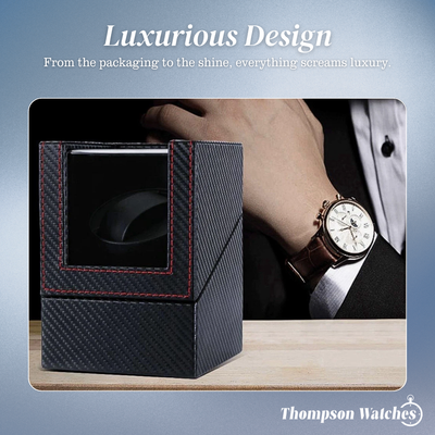 William | Single Automatic Clear Display Watch Winder