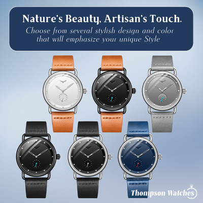 Caleb | Sleek Minimalist Leather Watch