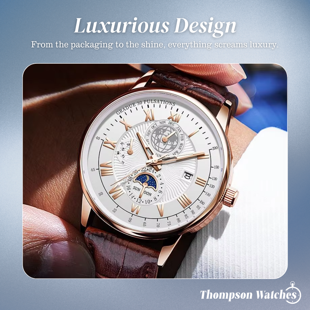 Julian | Global Voyager Moon Phase Watch