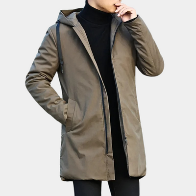 Avencea - Stylish Long Men's Coat