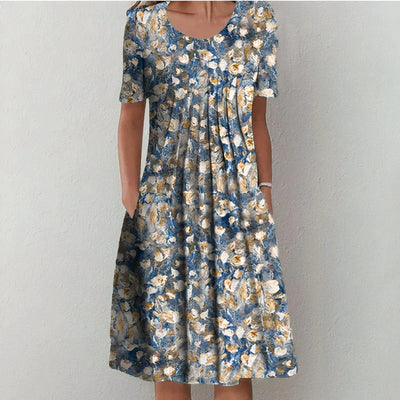 Sabine™ | Flattering Floral Dress
