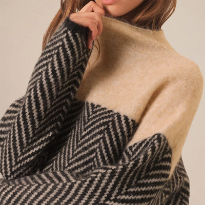 Adelie | Premium Turtleneck made of exquisite knit