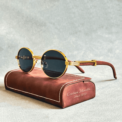 "Enzo" - Premium Oval Sunglasses by Cristian Moretti™
