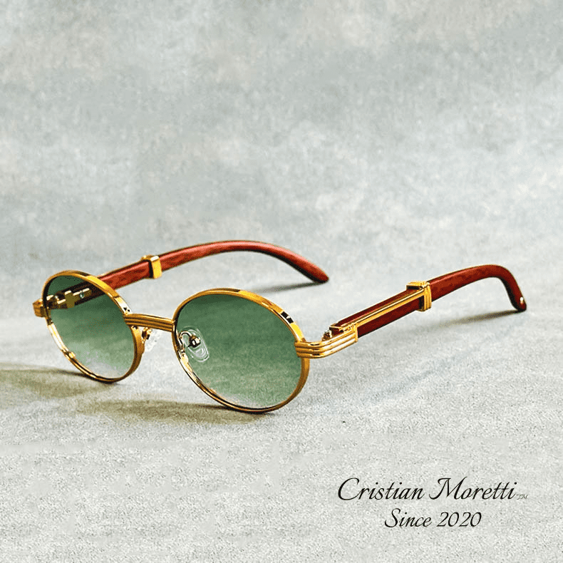 "Enzo" - Premium Oval Sunglasses by Cristian Moretti™