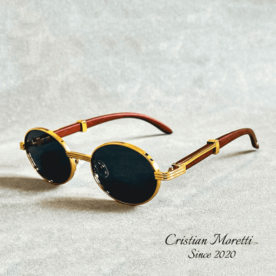 "Enzo" - Premium Oval Sunglasses by Cristian Moretti™