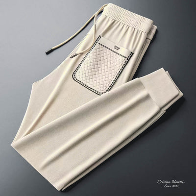 Fabio™ Elastic Silk Pants by Cristian Moretti™