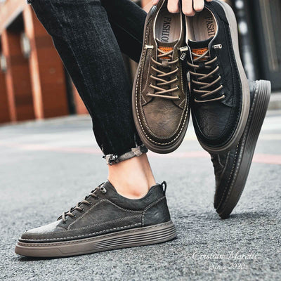 Vincenzo Giuliani™ Genuine Leather Sneakers