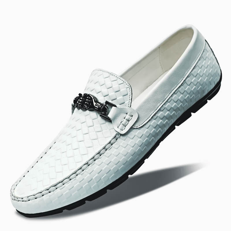 Alberto Russo™ Genuine Leather Loafers by Cristian Moretti™