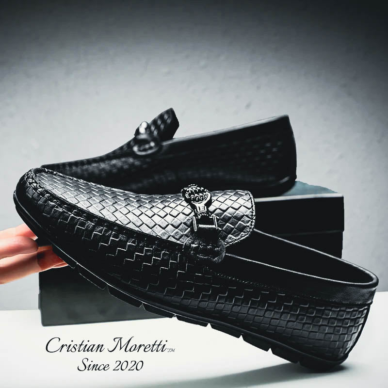 Alberto Russo™ Genuine Leather Loafers by Cristian Moretti™
