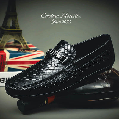 Alberto Russo™ Genuine Leather Loafers by Cristian Moretti™