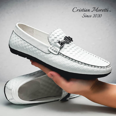 Alberto Russo™ Genuine Leather Loafers by Cristian Moretti™