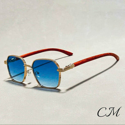 Giovanni™ Retro Wooden Sunglasses