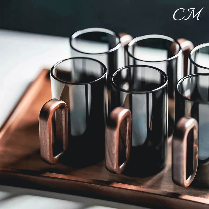 "Tazza di Vita" Glass Mug