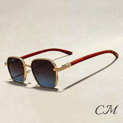 Giovanni™ Retro Wooden Sunglasses
