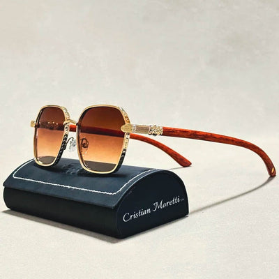 Giovanni™ Retro Wooden Sunglasses