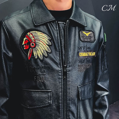 "Rebel Wings" Leather Jacket