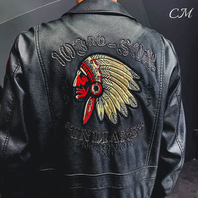"Rebel Wings" Leather Jacket