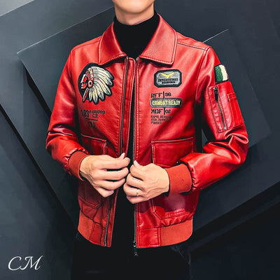 "Rebel Wings" Leather Jacket