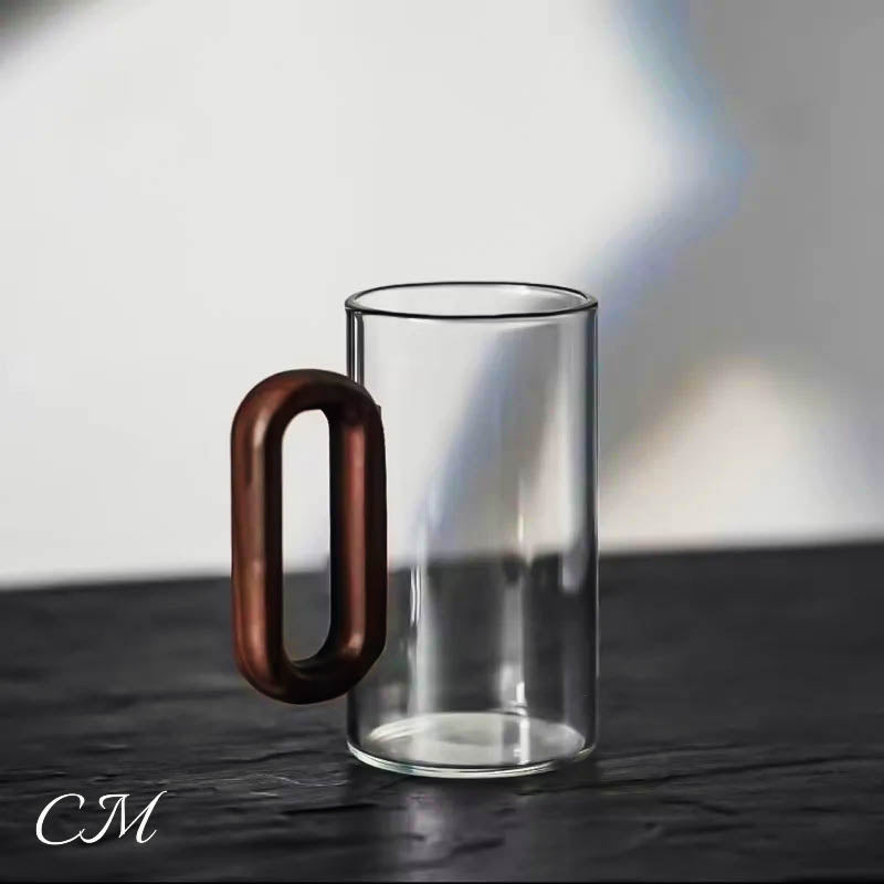 "Tazza di Vita" Glass Mug