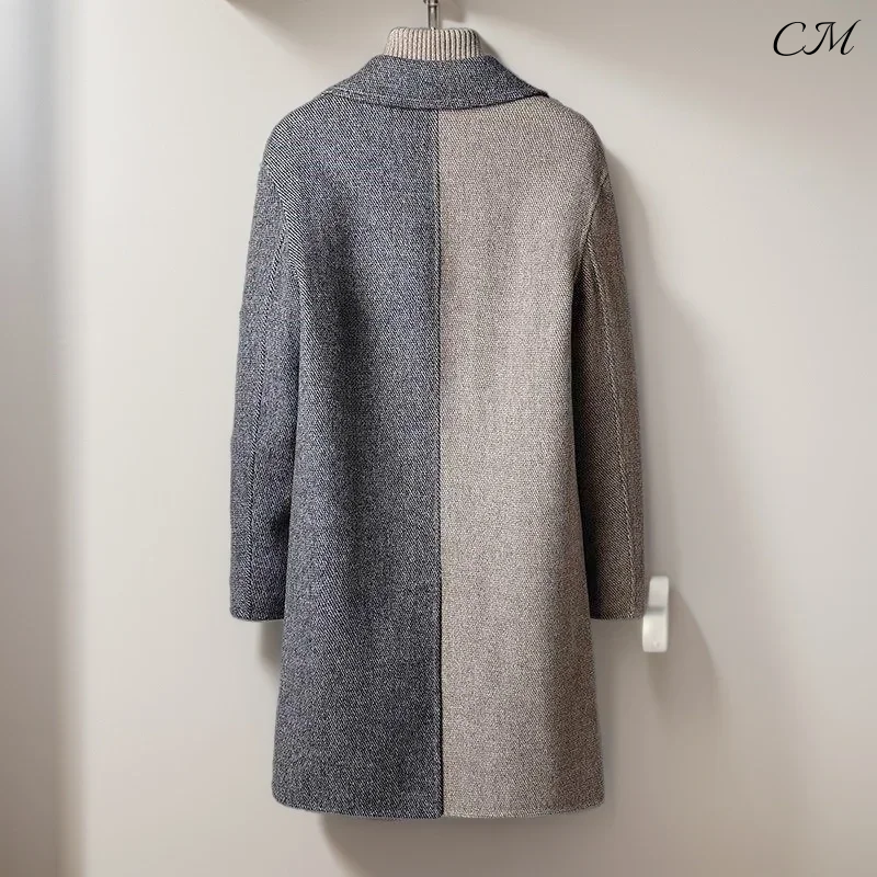 "The Milano" Dual-Tone Coat