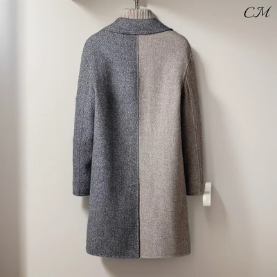 "The Milano" Dual-Tone Coat