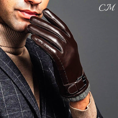 "Lucio" Genuine Leather Gloves