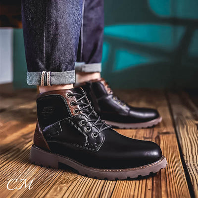 "Iron & Oak" Leather Boots